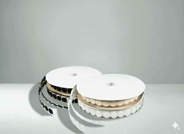 Rollos de sistema de cierre y sujeción Equymelt en colores blanco y negro