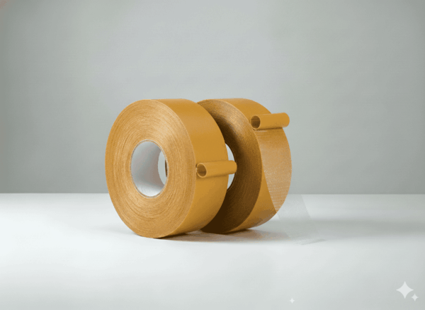Rollos de cinta moqueta con soporte de malla diferenciada.